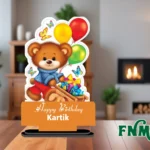 Acrylic Birthday Photo Standy – Customize Now  (FNM06)