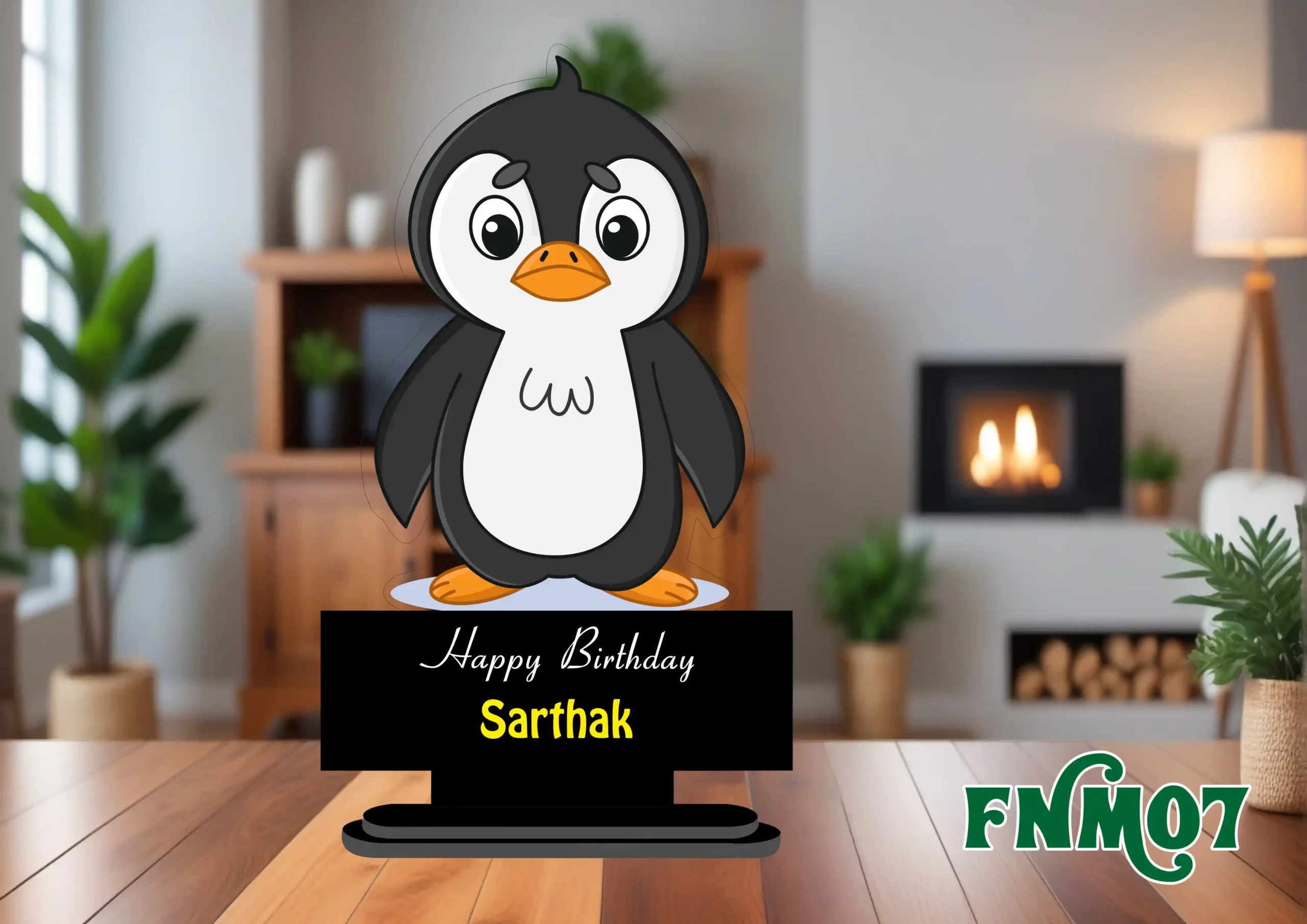 FNM07 Acrylic Birthday Photo Standy – Customize Now (FNM07) - Image 1