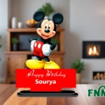 Acrylic Birthday Photo Standy – Customize Now  (FNM12)