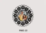 Personalized MDF Photo Wall Clock – FNSC13