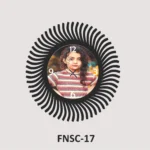 Personalized MDF Photo Wall Clock – FNSC17