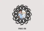 Personalized MDF Photo Wall Clock – FNSC6