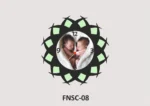Personalized MDF Photo Wall Clock – FNSC8