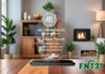 Acrylic Engraved & UV Trophy Elegant Laser Cut Award for Achievements - FNT37 - Image 3
