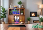 Acrylic Engraved & UV Trophy Elegant Laser Cut Award for Achievements - FNT39