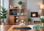 Acrylic Engraved & UV Trophy Elegant Laser Cut Award for Achievements - FNT44 - Image 4