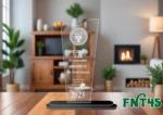 Acrylic Engraved & UV Trophy Elegant Laser Cut Award for Achievements - FNT45 - Image 4