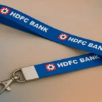 HDFC Bank Printed Fabric Lanyard – 16mm & 20mm (Multiple Hook Options)