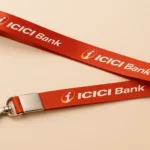 ICICI Bank Printed Fabric Lanyard – 16mm & 20mm (Multiple Hook Options)