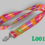 Printed Fabric Lanyard L0018– 16mm & 20mm (Multiple Hook Options)