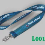 Printed Fabric Lanyard L0019– 16mm & 20mm (Multiple Hook Options)