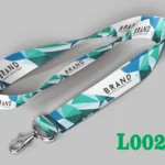 Printed Fabric Lanyard L0021– 16mm & 20mm (Multiple Hook Options)
