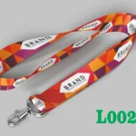 Printed Fabric Lanyard L0022– 16mm & 20mm (Multiple Hook Options)