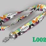 Printed Fabric Lanyard L0023– 16mm & 20mm (Multiple Hook Options)