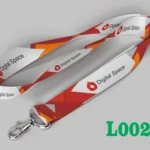 Printed Fabric Lanyard L0025– 16mm & 20mm (Multiple Hook Options)