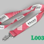 Printed Fabric Lanyard L0034– 16mm & 20mm (Multiple Hook Options)