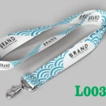 Printed Fabric Lanyard L0037– 16mm & 20mm (Multiple Hook Options)