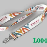 Printed Fabric Lanyard L0044– 16mm & 20mm (Multiple Hook Options)