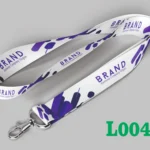 Printed Fabric Lanyard L0046– 16mm & 20mm (Multiple Hook Options)
