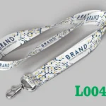 Printed Fabric Lanyard L0047– 16mm & 20mm (Multiple Hook Options)
