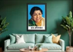 Lata Mangeshkar Photo Frame