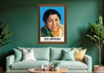 Lata Mangeshkar Photo Frame - Image 2