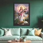 Saraswati Mata Photo Frame