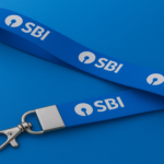 State Bank Of India Printed Fabric Lanyard – 16mm & 20mm (Multiple Hook Options)