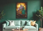 Shyam Radha Photo Frame