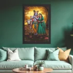 Shyam Radha Photo Frame