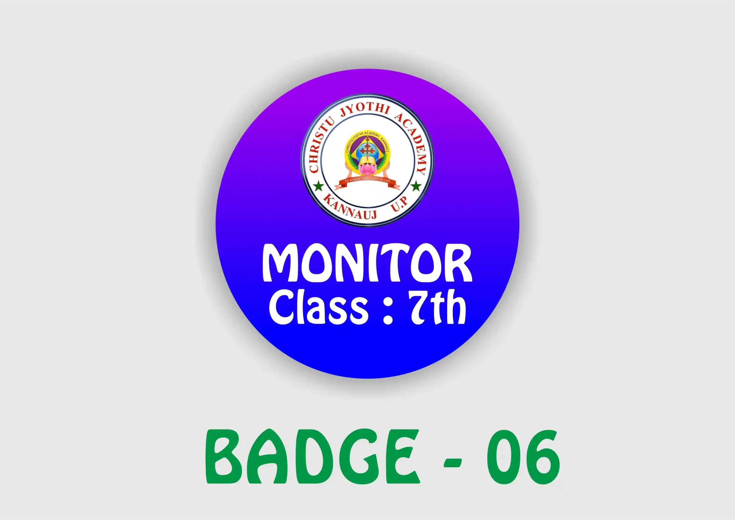 badge - 06 Customise Acrylic Badge - 06 - Image 1