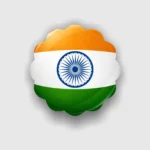 Indian Acrylic Badge - 11