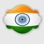 Indian Acrylic Badge - 10