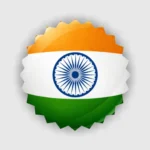 Indian Acrylic Badge - 09