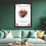 Happy Birthday 3 Photo Frame