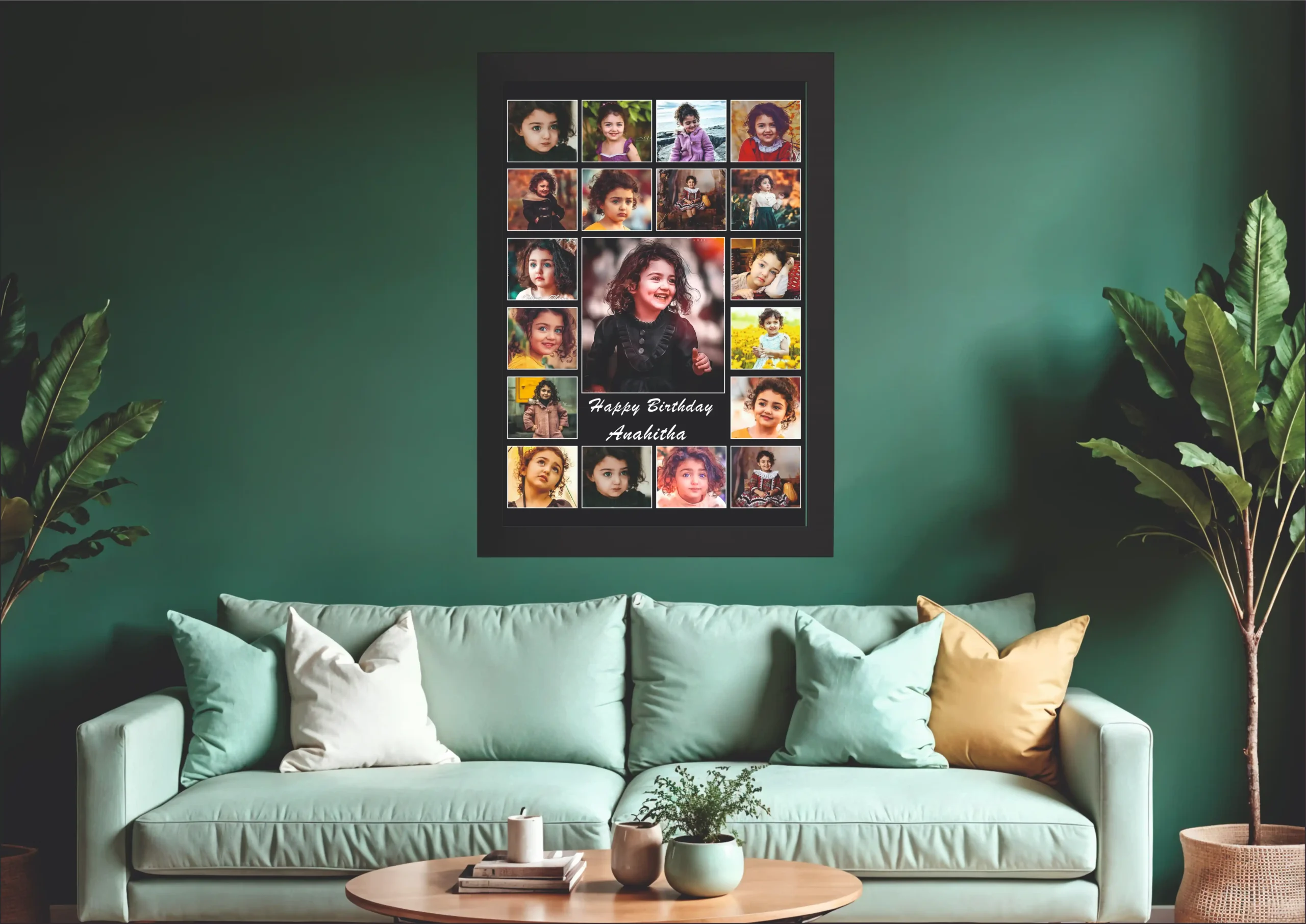 happy birthday 19 bk Happy Birthday 23 Photo Frame - Image 1